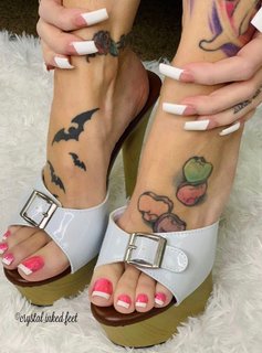 Crystal Inked feet photo thumbnail