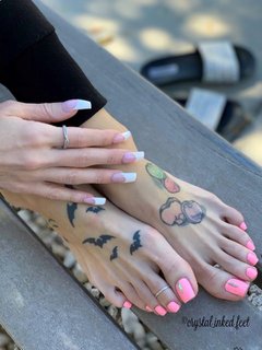 Crystal Inked feet photo thumbnail