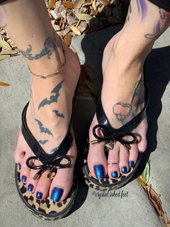 Crystal Inked feet photo thumbnail