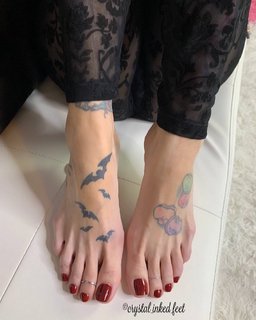 Crystal Inked feet photo thumbnail