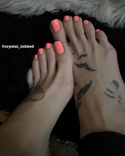 Crystal Inked feet photo thumbnail