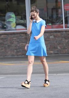 Crystal Reed feet photo thumbnail