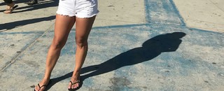 Crystle Lightning feet photo 17