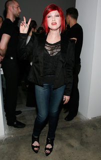 Cyndi Lauper feet photo thumbnail