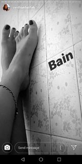 Cynthia Khalifeh feet photo 12