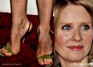 Cynthia Nixon feet photo thumbnail