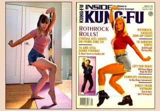 Cynthia Rothrock feet photo thumbnail