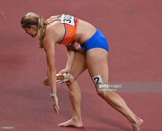 Dafne Schippers feet photo 4