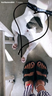 Dafni Karavokyri feet photo 8