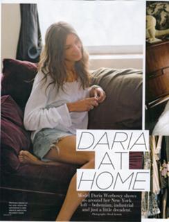 Daria Werbowy feet photo 11