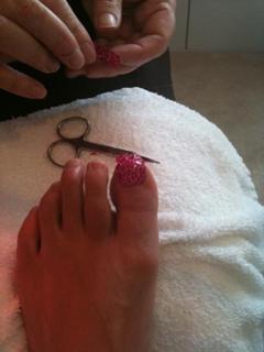 Davina McCall feet photo thumbnail
