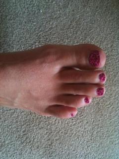 Davina McCall feet photo thumbnail