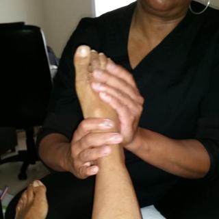 Debbi Morgan feet photo 8