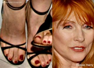 Debbie Harry feet photo thumbnail