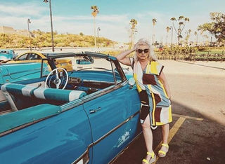 Debbie Harry feet photo thumbnail