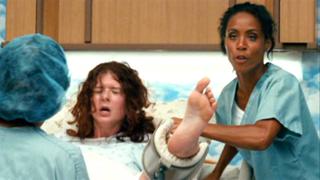 Debra Messing feet photo thumbnail
