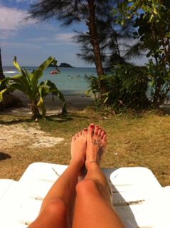 Delphine Chanéac feet photo 2