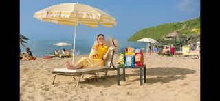 Demet Evgar feet photo thumbnail