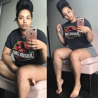 Demetria Obilor feet photo thumbnail