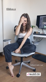 Denisa Pfauserová feet photo 10
