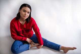 Devery Jacobs feet photo 6