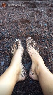 Devin Brugman feet photo thumbnail