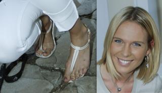 Diana Kobzanová feet photo 1
