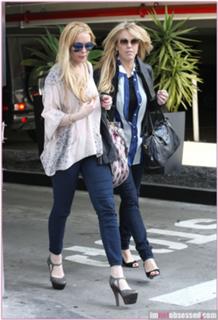 Dina Lohan feet photo 11