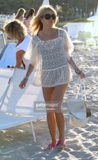 Dina Lohan feet photo 1