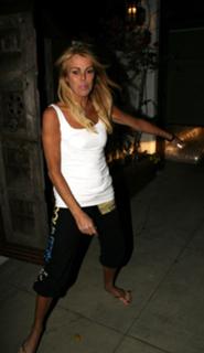 Dina Lohan feet photo 8