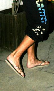 Dina Lohan feet photo 6