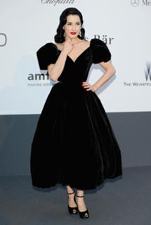 Dita Von Teese feet photo thumbnail