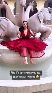 Divya Agarwal feet photo 16