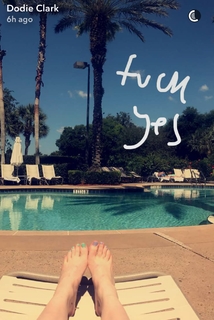 Dodie Clark feet photo thumbnail