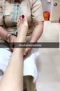 Dominique Hourani feet photo 2
