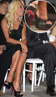 Donatella Versace feet photo 13