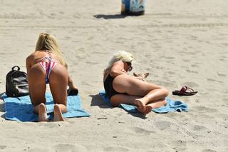 Donna D'Errico feet photo thumbnail