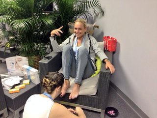 Donna Vekic feet photo thumbnail