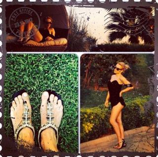 Dorota Rabczewska feet photo thumbnail