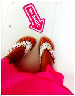 Doukissa Nomikou feet photo thumbnail