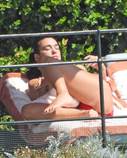Dua Lipa feet photo 17