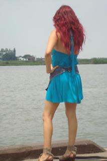 Dulce María feet photo thumbnail