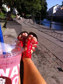Ebba Busch Thor feet photo 1