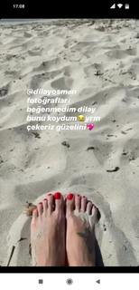 Ece Erken feet photo thumbnail