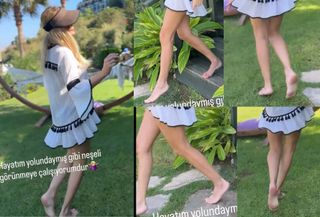 Ece Erken feet photo thumbnail