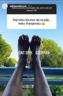 Edita Aradinović feet photo 13