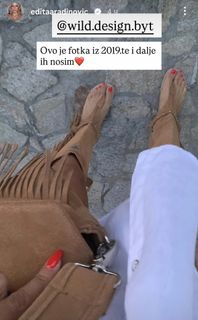 Edita Aradinović feet photo 2