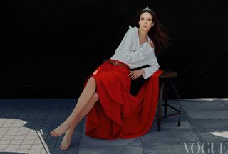 Eileen Gu feet photo 10