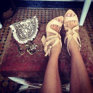 Elena Perminova feet photo thumbnail