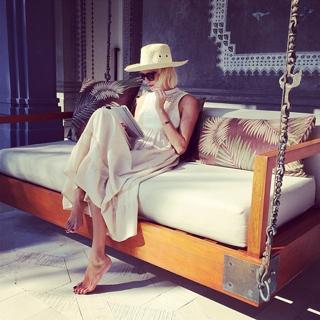 Elena Perminova feet photo thumbnail